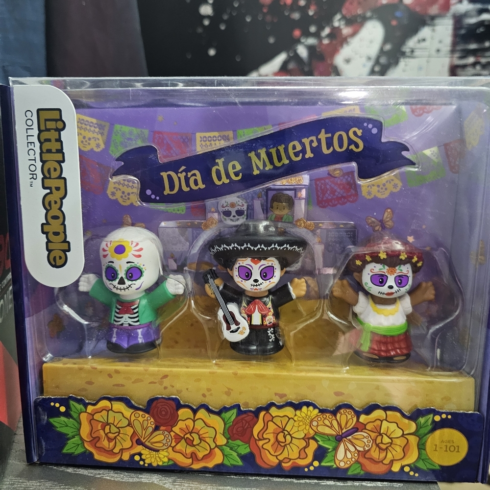 Little People Día de Muertos Action Figure Set